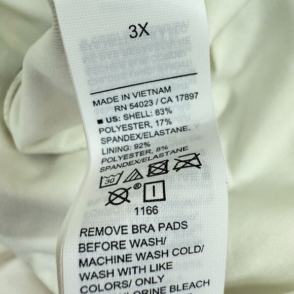 NEW Old Navy One Piece Bathing Suit Size 3X Coastal Vacation Tropical Swim - Picture 4 of 6